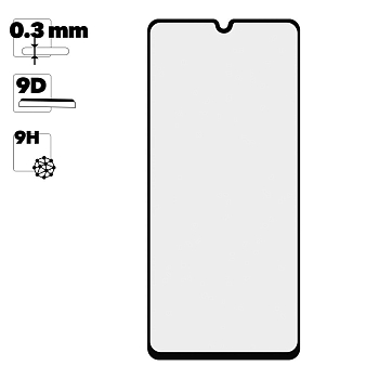 Защитное стекло для Huawei P30 Full Curved Glass 10D 0, 3 мм (жетая подложка)