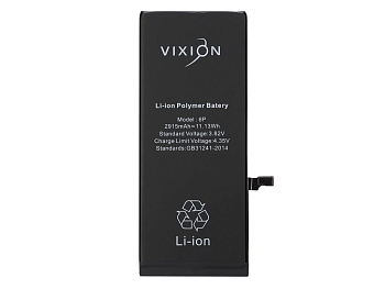 Аккумулятор Vixion для телефона Apple iPhone 6 Plus, 2915мАч, с монтажным скотчем