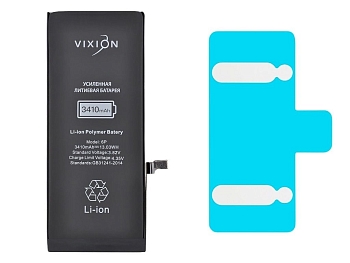 Аккумулятор Vixion для телефона Apple iPhone 6 Plus, усиленная 3410мАч, с монтажным скотчем